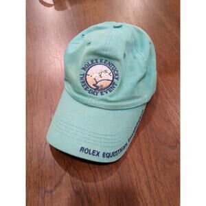 VTG Rolex Teal Kentucky Three Day Event Equestrian Championship Strap Back Hat